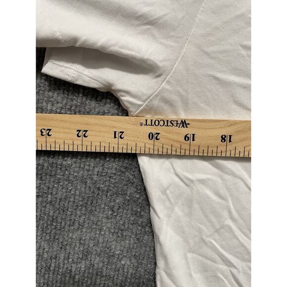 Salvage Public Honolulu White Shirt Short Sleeve Church Is The Ocean Size Large - Picture 6 of 7